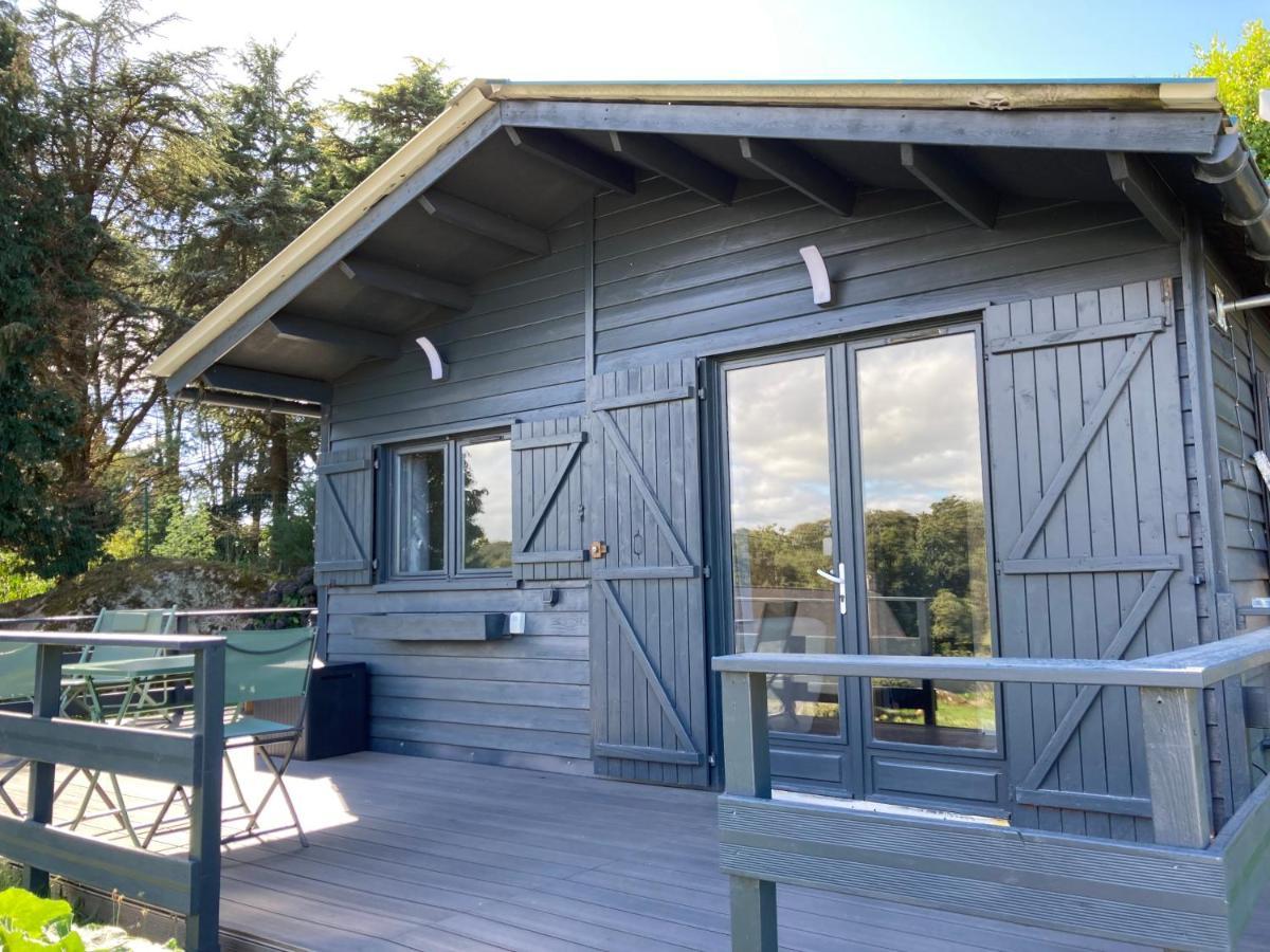 Scorfel Lodge, Northwood, Bain Nordique, Terrasse 트레가스텔 외부 사진